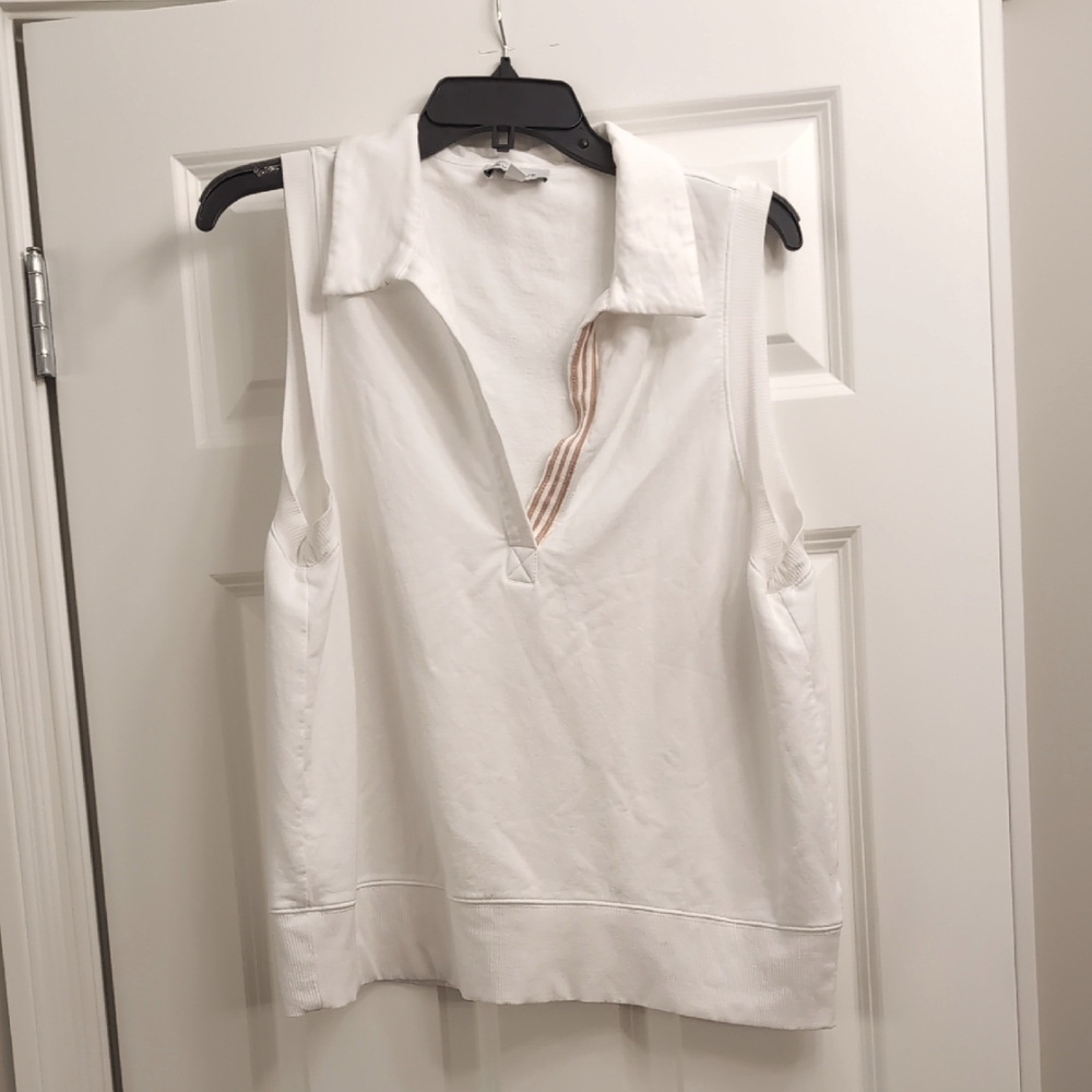 Evereve Sleeveless Polo